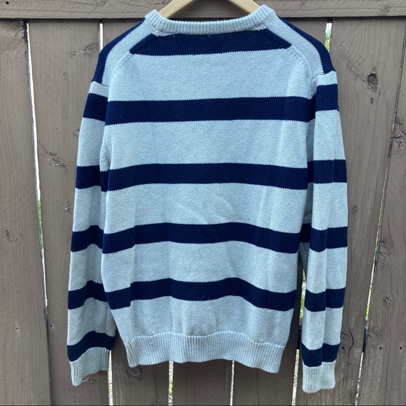 Chaps Ralph Lauren Knit Striped Sweater - Picture 4 of 4